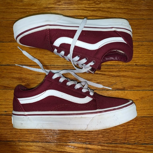 vans old skool rumba red